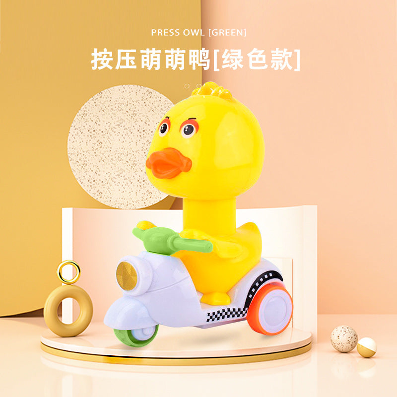 Children's toys pressing engineering truck excavator inertia back force car educational toys boys small gift wholesale