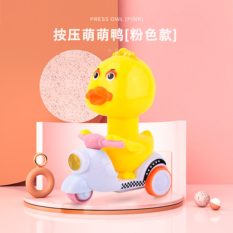 Children's toys pressing engineering truck excavator inertia back force car educational toys boys small gift wholesale