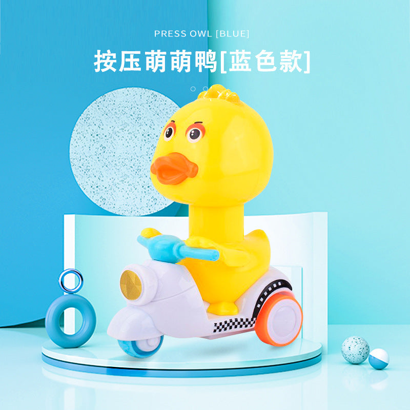 Children's toys pressing engineering truck excavator inertia back force car educational toys boys small gift wholesale