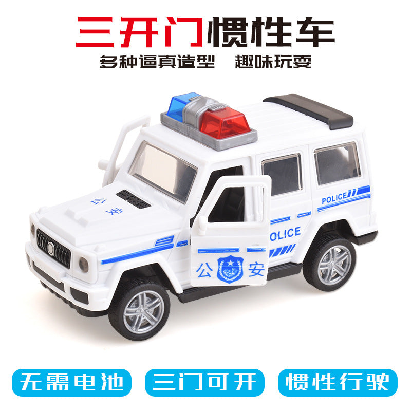 Children's toys pressing engineering truck excavator inertia back force car educational toys boys small gift wholesale