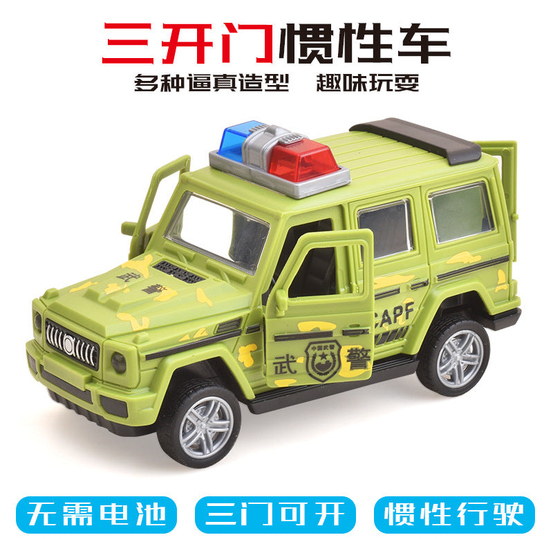 Children's toys pressing engineering truck excavator inertia back force car educational toys boys small gift wholesale