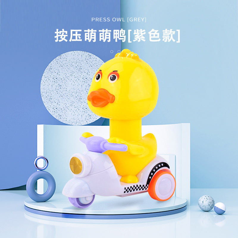 Children's toys pressing engineering truck excavator inertia back force car educational toys boys small gift wholesale
